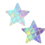 MERMAID STARS NIPPLE COVERS